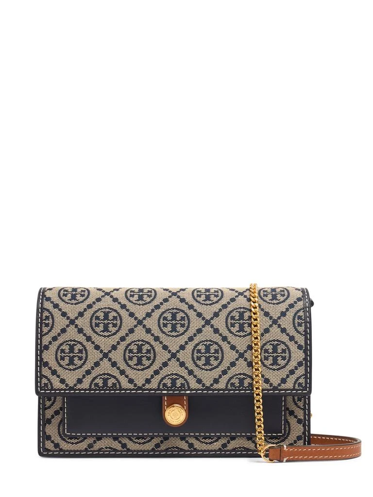 商品Tory Burch|女式 徽标棉质链条钱包,价格¥2378,第1张图片