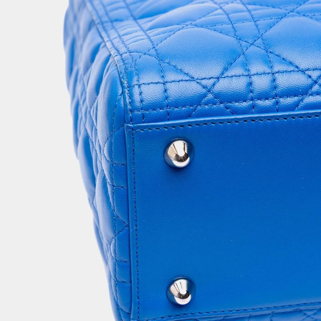 Dior Blue Lambskin Cannage Large  Lady Dior 商品