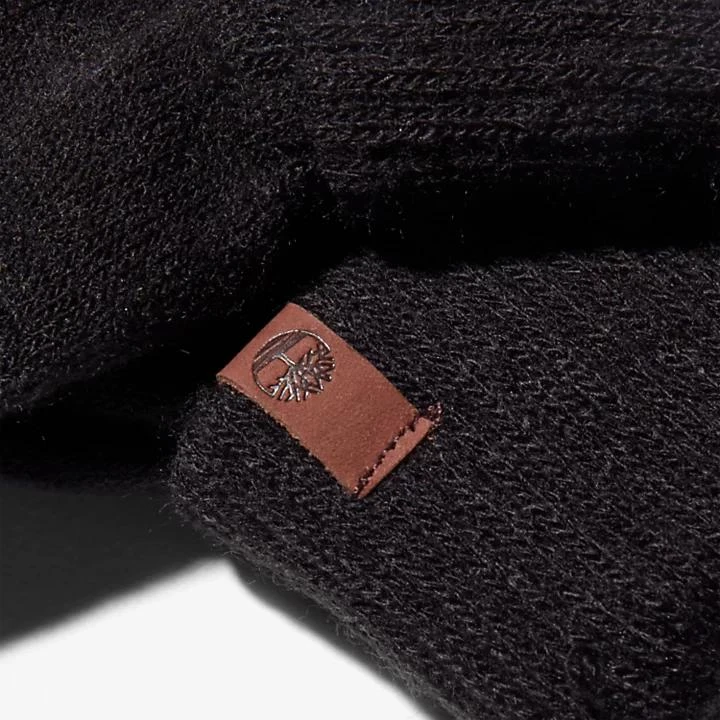 商品Timberland|Touchscreen Gloves with Turn-up Cuffs for Men in Black,价格¥227,第2张图片详细描述