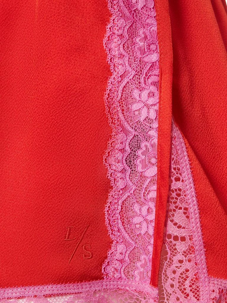 商品LOVE STORIES|Apollo Lace & Satin Pajama Shorts,价格¥184,第3张图片详细描述