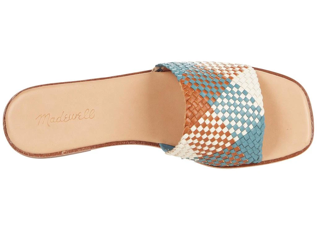 商品Madewell|Lianne Flat Slide in Woven Leather,价格¥451,第2张图片详细描述