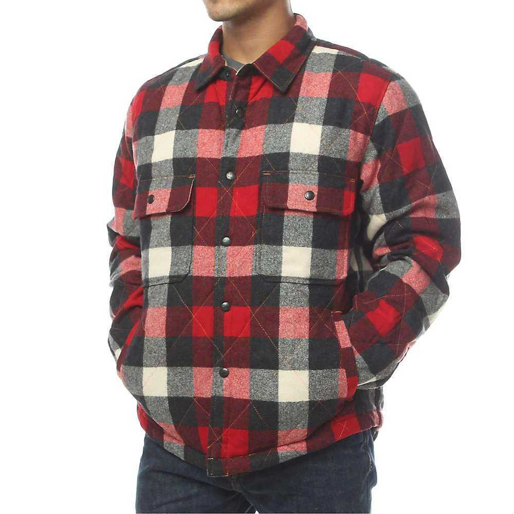 商品Woolrich|Woolrich Men's Quilted Mill Wool Shirt Jac,价格¥1211,第2张图片详细描述