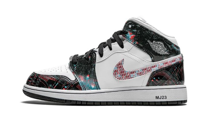 商品Jordan|Air Jordan 1 Mid SE GS,价格¥1039-¥1711,第1张图片