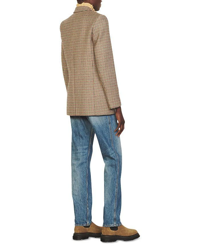 商品Sandro|Queen Houndstooth Blazer,价格¥2020,第2张图片详细描述
