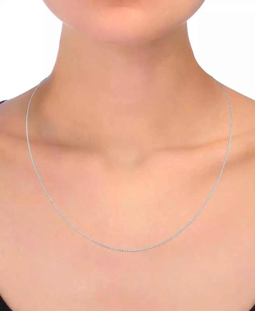 16" Mirror Box Chain (5/8mm) in 14K White Gold 商品