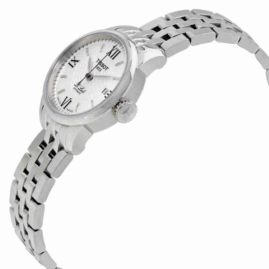 商品Tissot|Tissot Le Locle Automatic Silver Dial Ladies Watch T41.1.183.33,价格¥2607,第4张图片详细描述