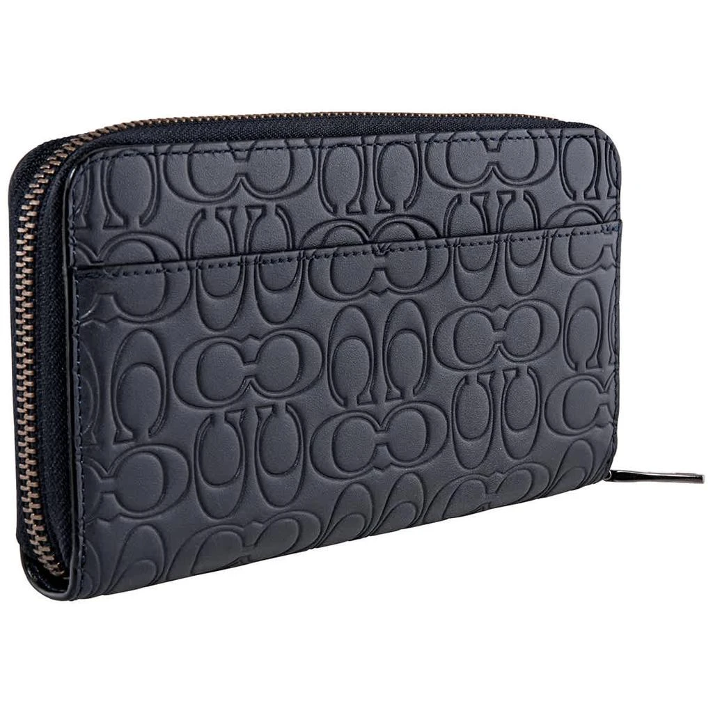 商品Coach|Coach Midnight Accordion Wallet In Signature Leather,价格¥1046,第3张图片详细描述