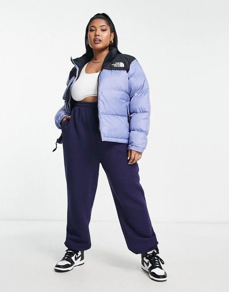 商品The North Face|The North Face Plus 1996 Retro Nuptse down jacket in blue,价格¥2825,第3张图片详细描述