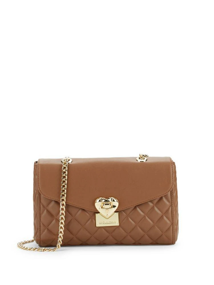 商品Moschino|Heart Quilted Shoulder Bag,价格¥1180,第1张图片