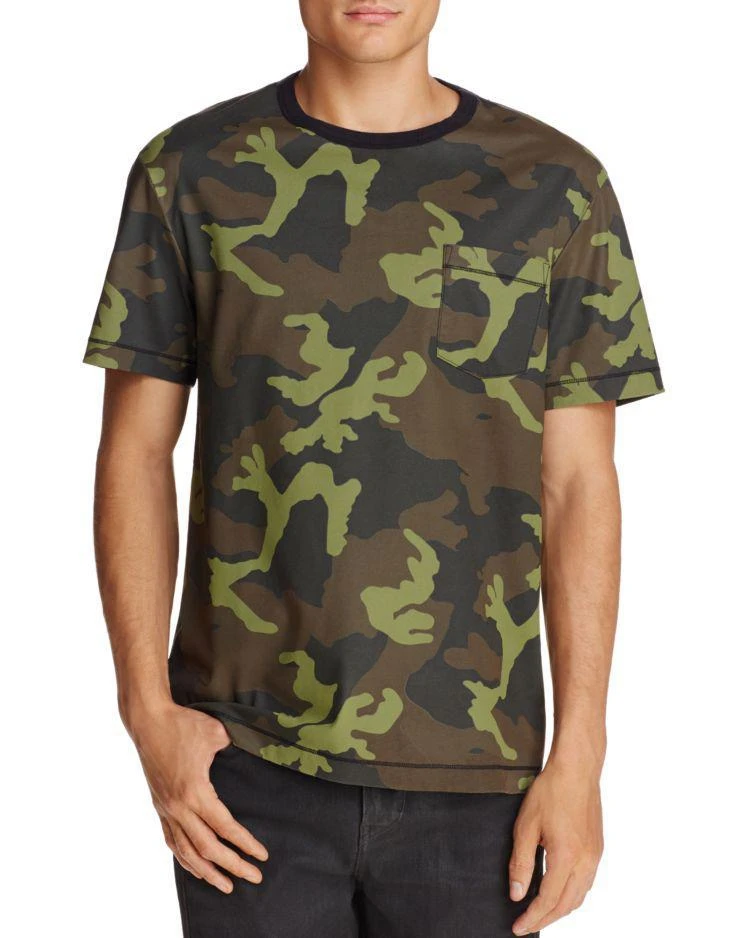 商品True Religion|Loose Fit Camouflage Pocket Tee,价格¥512,第1张图片