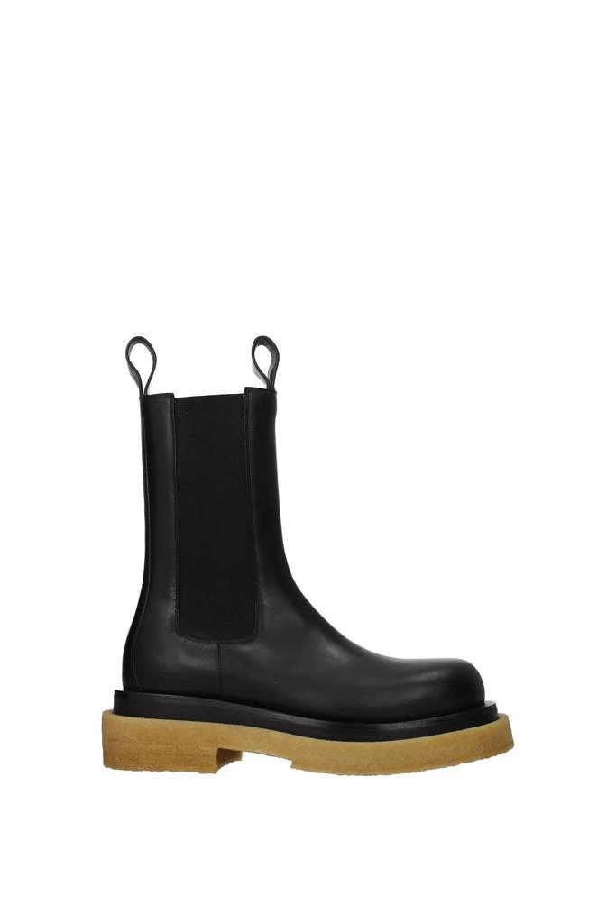 商品Bottega Veneta|Ankle Boot Leather Black,价格¥3252,第1张图片