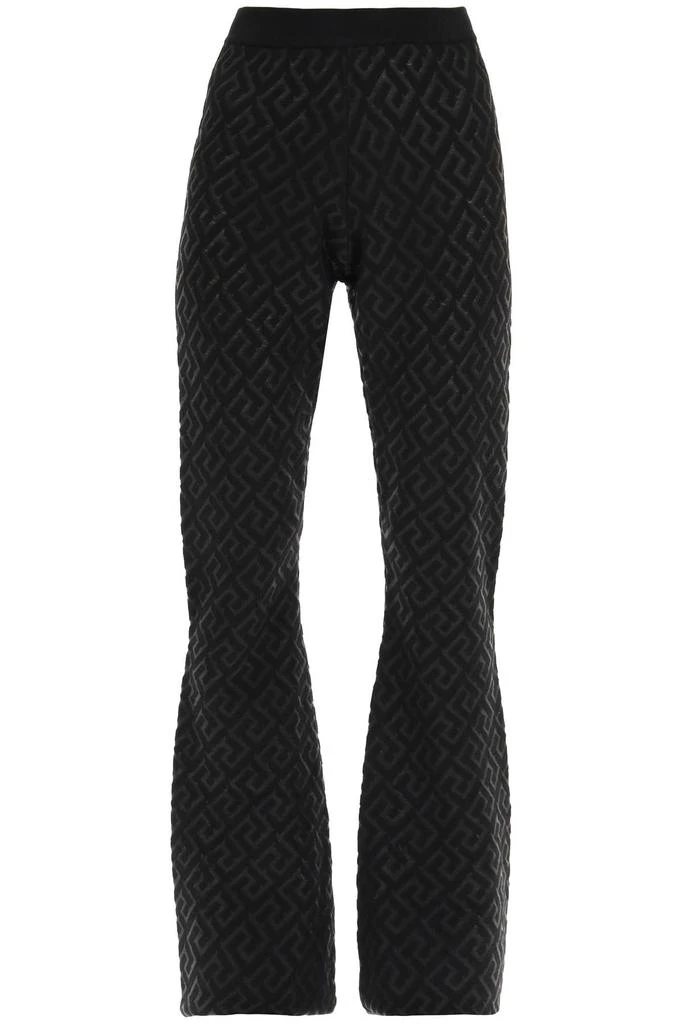 商品Versace|Versace la greca knit flared pants,价格¥4155,第1张图片