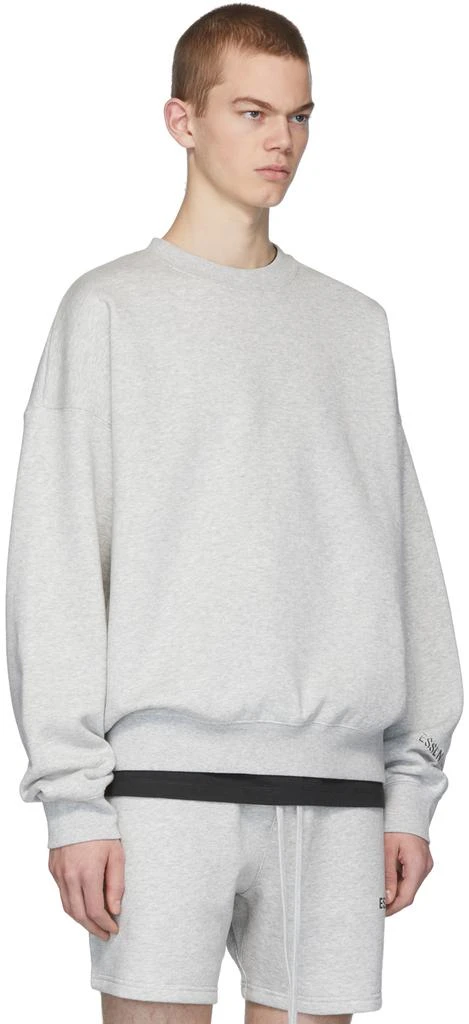 商品Essentials|Grey Fleece Sweatshirt 卫衣,价格¥628,第2张图片详细描述