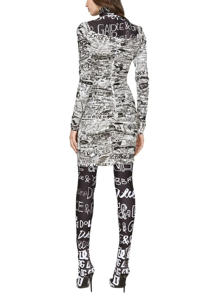 商品Dolce & Gabbana|短式薄纱连衣裙,价格¥10271,第3张图片详细描述