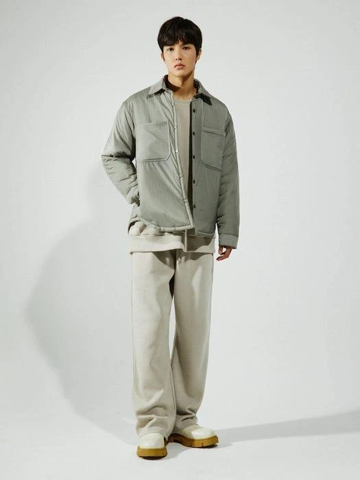 商品COQ|Pocket Padded Jacket [Khaki],价格¥507,第3张图片详细描述
