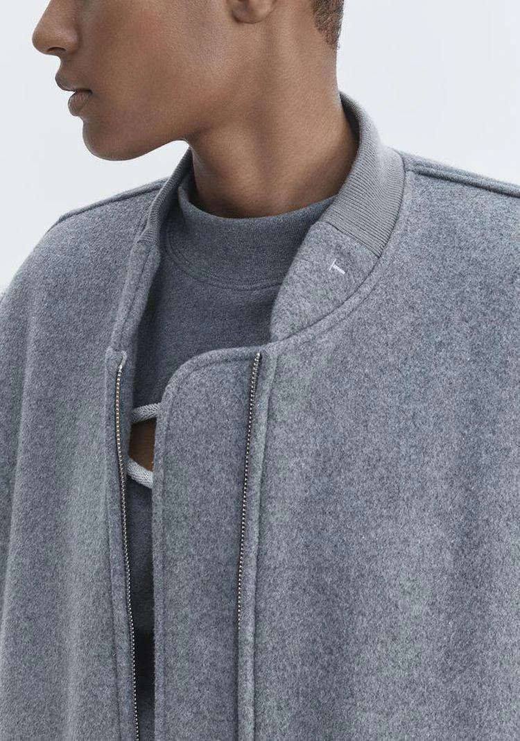 商品Alexander Wang|WOOL BOMBER JACKET,价格¥2093,第3张图片详细描述