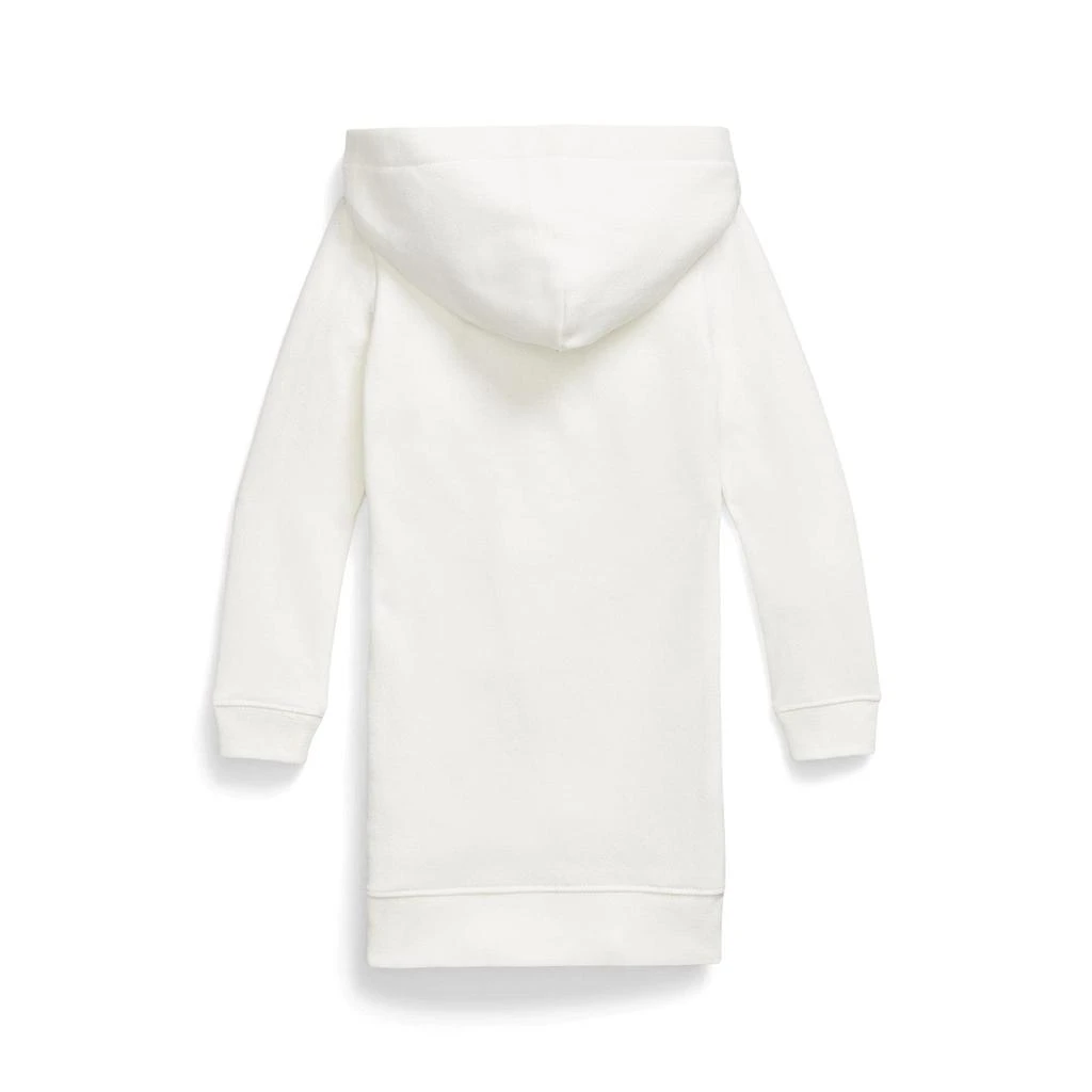 商品Ralph Lauren|Logo Fleece Hoodie Dress (Toddler),价格¥309,第2张图片详细描述