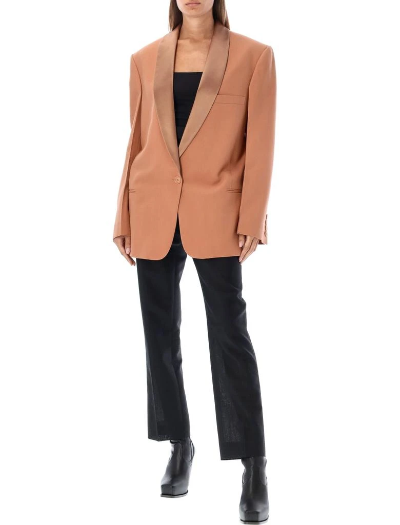 商品Stella McCartney|Stella McCartney Satin Lapel Blazer,价格¥7456,第4张图片详细描述