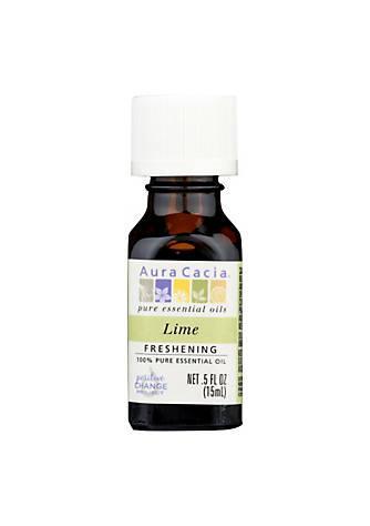 商品Aura Cacia|Pure Essential Oil Lime - 0.5 fl oz,价格¥101,第1张图片