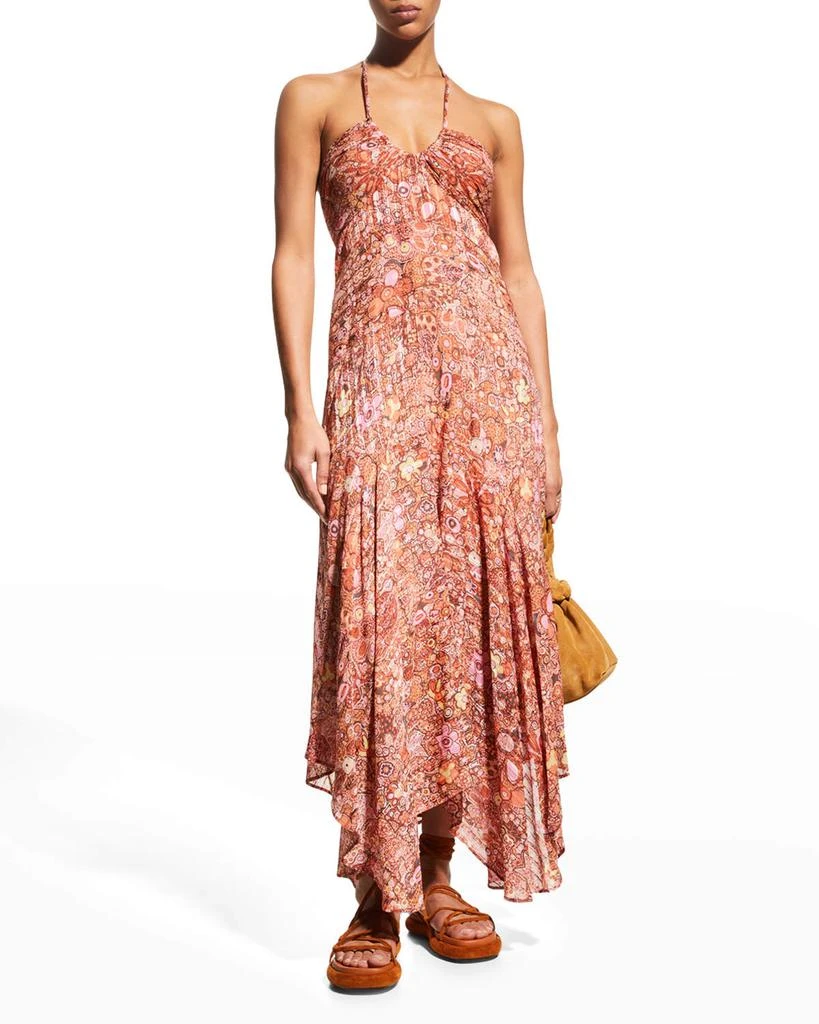 商品A.L.C.|Amina Handkerchief Halter Dress,价格¥1869,第1张图片