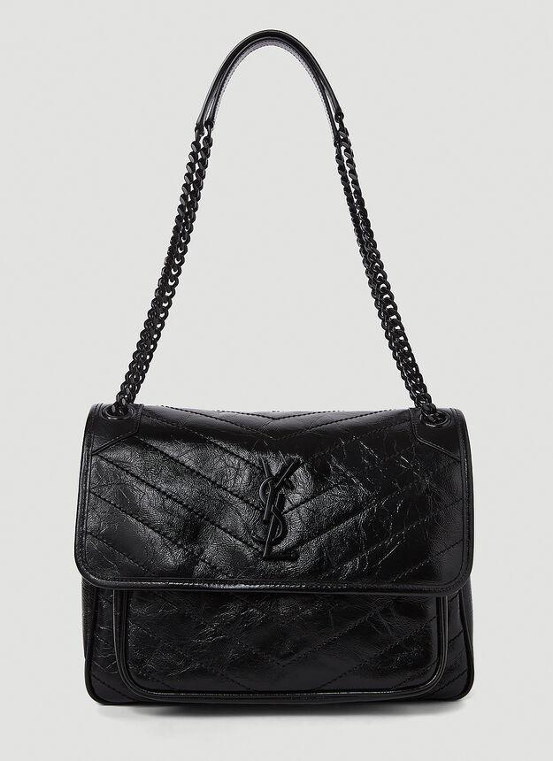 商品Yves Saint Laurent|Niki Medium Shoulder Bag in Black,价格¥20412,第1张图片