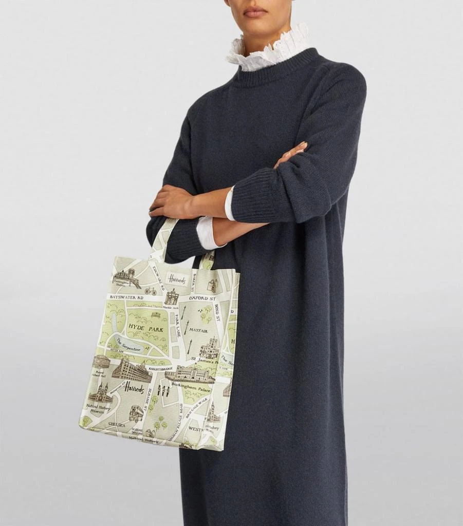商品Harrods|Medium West End Map Shopper Bag,价格¥374,第2张图片详细描述