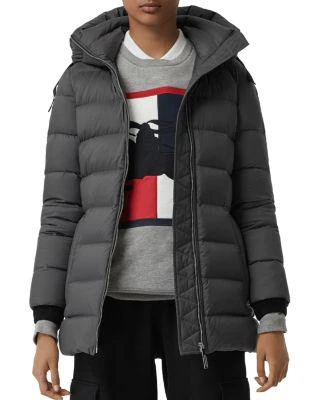 商品Burberry|Limehouse Mid Length Down Puffer Coat,价格¥3349,第1张图片