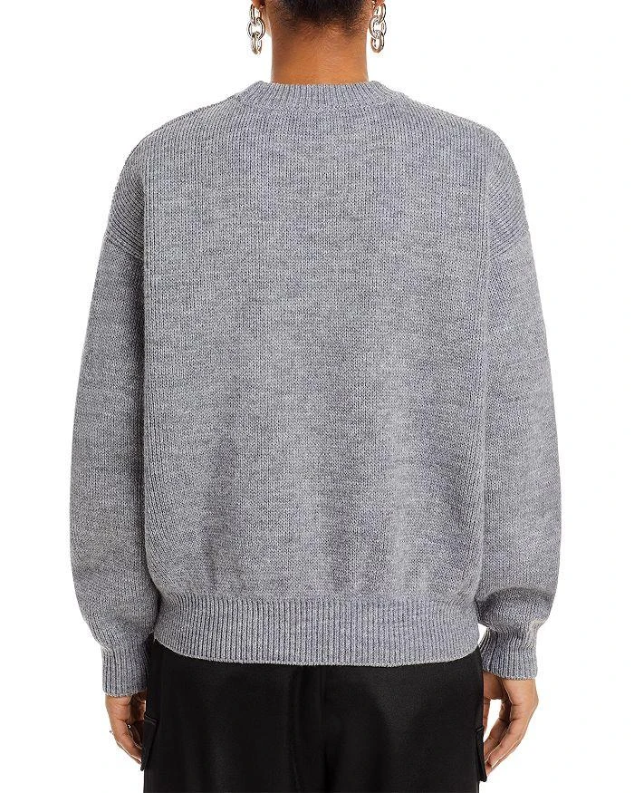 商品Alexander Wang|Debossed Stacked Logo Sweatshirt,价格¥2748,第4张图片详细描述