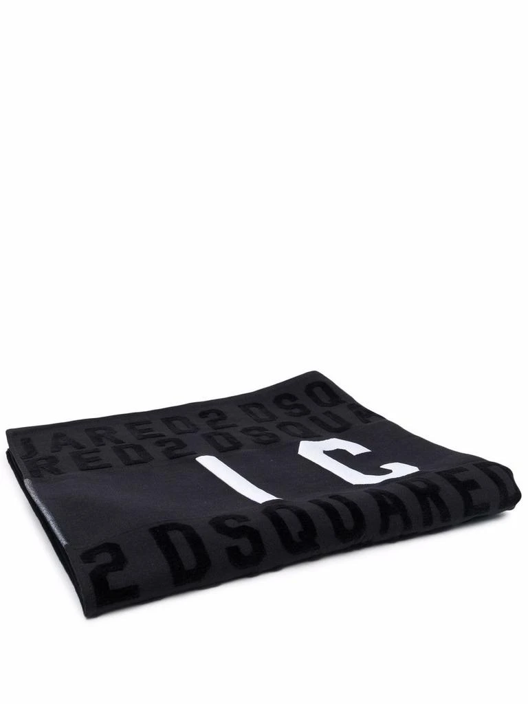 商品DSQUARED2|Dsquared2 Logo-Printed Finished Edge Bath Towel,价格¥524,第3张图片详细描述