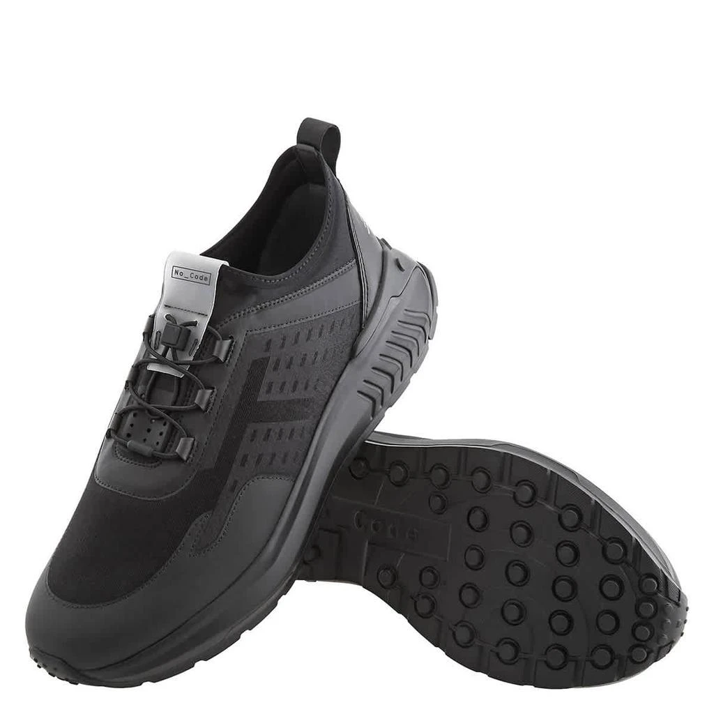 Tods Tods No_Code J Men's Dark Tar Low Top Sneakers, Brand Size 6 ( US Size 7 ) 2