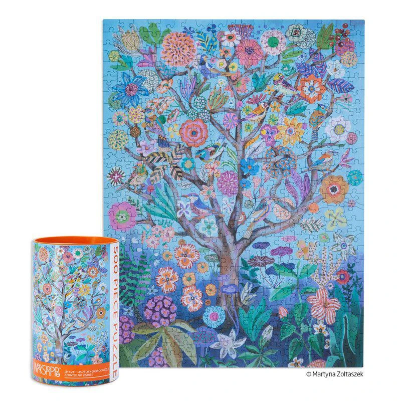 商品Werkshoppe|Tree Of Life 500 Piece Puzzle,价格¥197,第1张图片