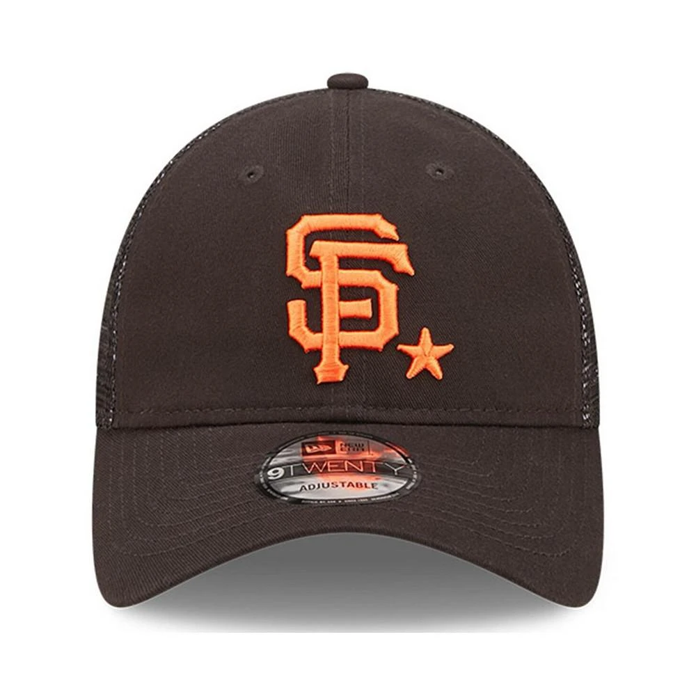 商品New Era|Men's Black San Francisco Giants 2022 MLB All-Star Game Workout 9TWENTY Adjustable Hat,价格¥252,第2张图片详细描述