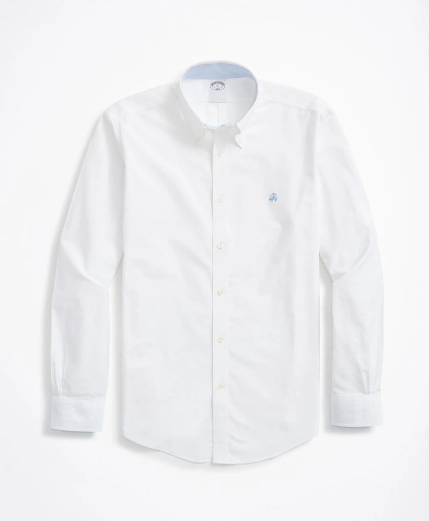 商品Brooks Brothers|Stretch Non-Iron Oxford Button-Down Collar Sport Shirt,价格¥903,第1张图片