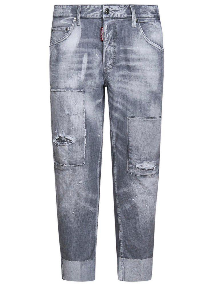 商品DSQUARED2|Dsquared2 Cropped Fit Sailor Jeans,价格¥3501,第1张图片