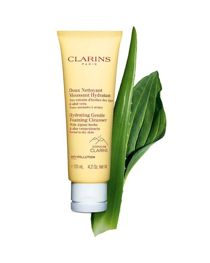 商品Clarins|Hydrating Gentle Foaming Face Cleanser with Aloe Vera 4.2 oz.,价格¥235,第4张图片详细描述