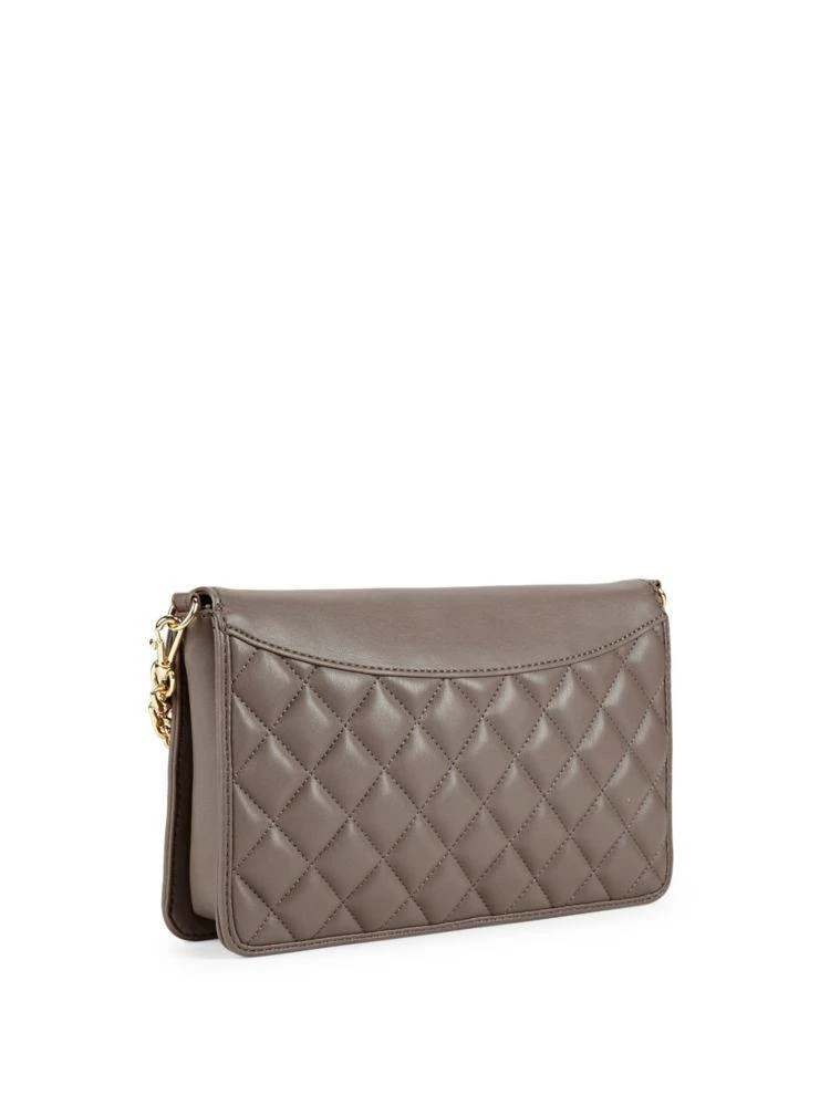 商品Moschino|Quilted Flap Crossbody Bag,价格¥747,第4张图片详细描述
