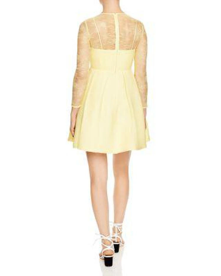 商品Sandro|Jeanette Lace-Detail Mini Dress,价格¥1102,第2张图片详细描述