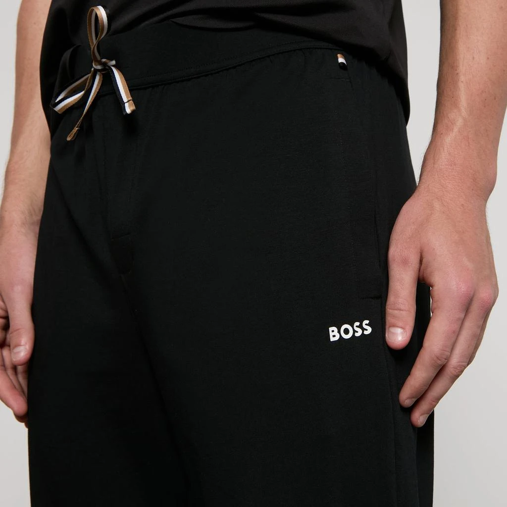 商品BOSS Bodywear|BOSS Bodywear Unique Cuffed Stretch Cotton-Jersey Sweatpants,价格¥362,第4张图片详细描述