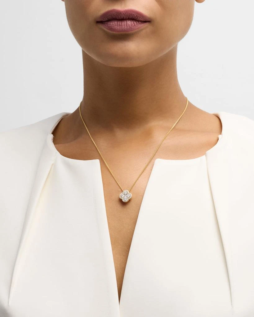 商品Neiman Marcus Diamonds|18K Gold GH/SI Diamond Pendant on 18" Chain, 1.37tcw,价格¥42109,第2张图片详细描述