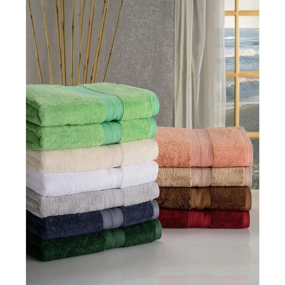 商品Superior|Rayon from Bamboo Blend Ultra Soft Quick Drying Solid 2 Piece Bath Towel Set, 54" L x 30" W,价格¥370,第5张图片详细描述