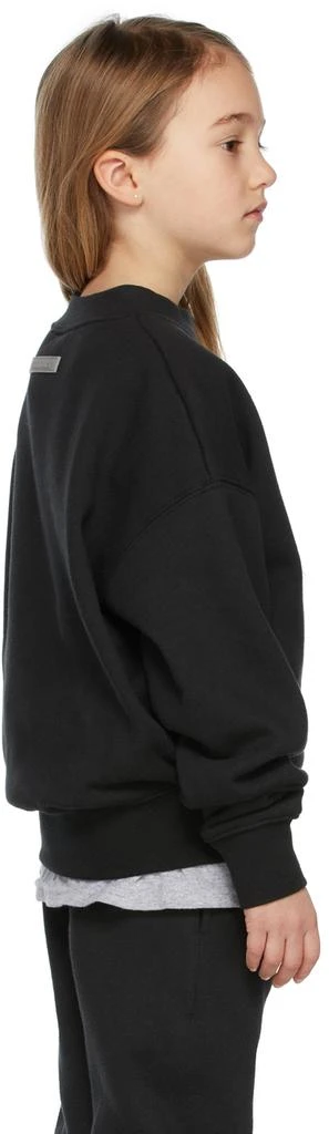 商品Essentials|Kids Black Pullover Sweatshirt,价格¥353,第4张图片详细描述