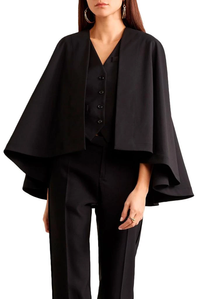商品Chloé|Cape-effect wool-blend vest,价格¥4015,第3张图片详细描述