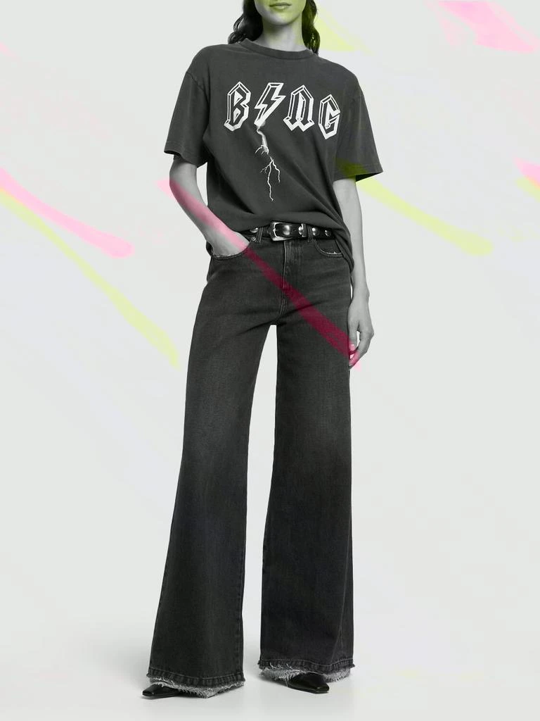 商品ANINE BING|Bing Bolt Cotton Jersey T-shirt,价格¥755,第1张图片
