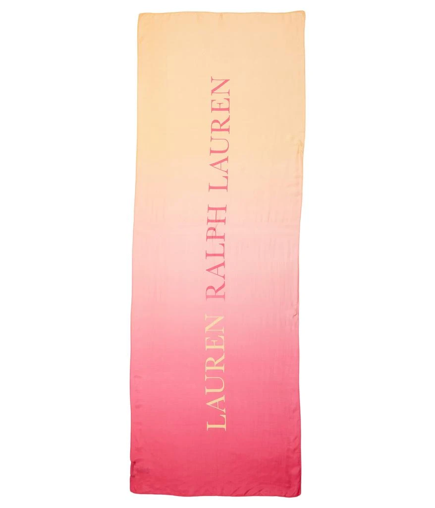 商品Ralph Lauren|Emily Ombre Logo Wrap,价格¥580,第2张图片详细描述