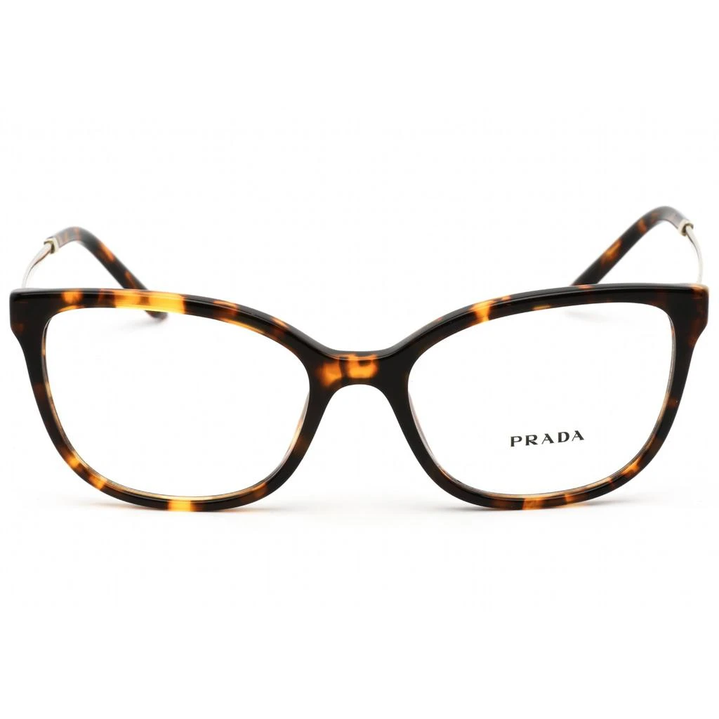 商品Prada|Prada Women's Eyeglasses - Honey Tortoise Cat Eye Full Rim Frame | 0PR 07WV VAU1O1,价格¥948,第2张图片详细描述