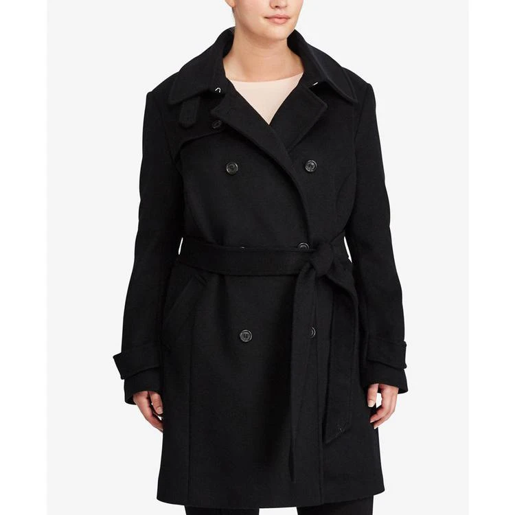 商品Ralph Lauren|Double-Breasted Trench Coat,价格¥1197,第1张图片