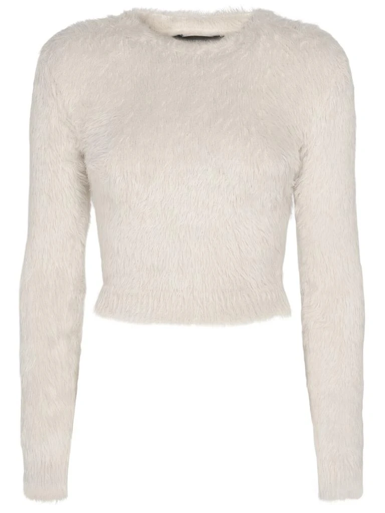 商品Balenciaga|Knotted Fuzzy Nylon Sweater,价格¥8420,第1张图片