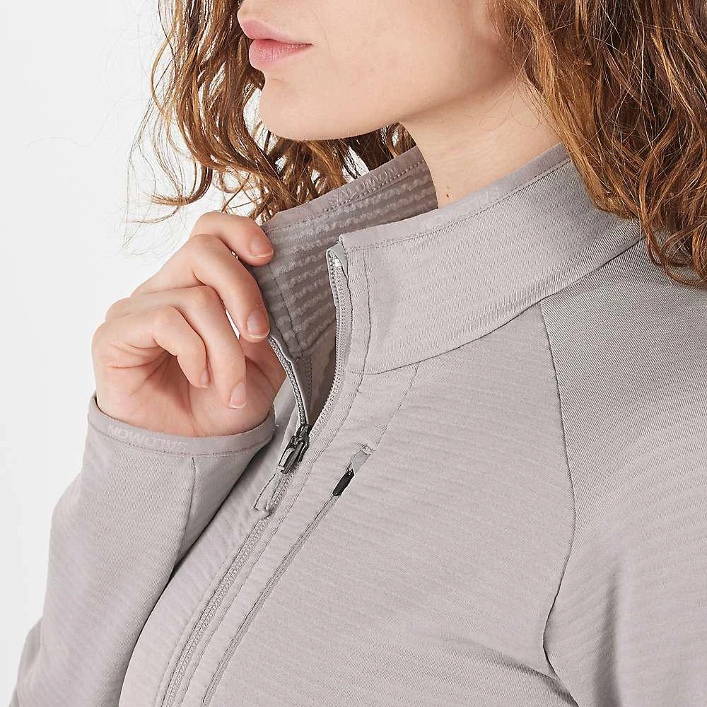 商品Salomon|Salomon Women's Essential LT Warm Full Zip Jacket,价格¥512,第2张图片详细描述