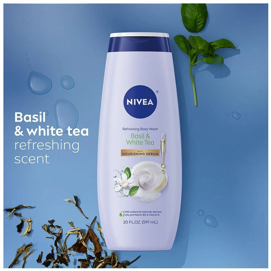 Refreshing Body Wash with Nourishing Serum Basil and White Tea 商品