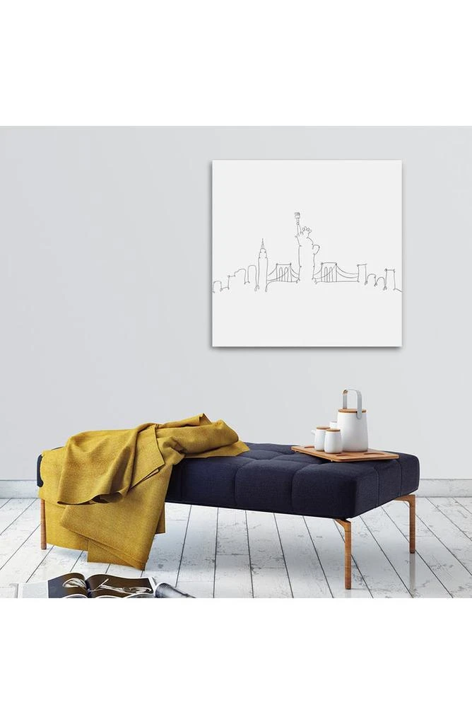 商品Curioos|Glitter Lady Minimal Line Art Print,价格¥783,第2张图片详细描述